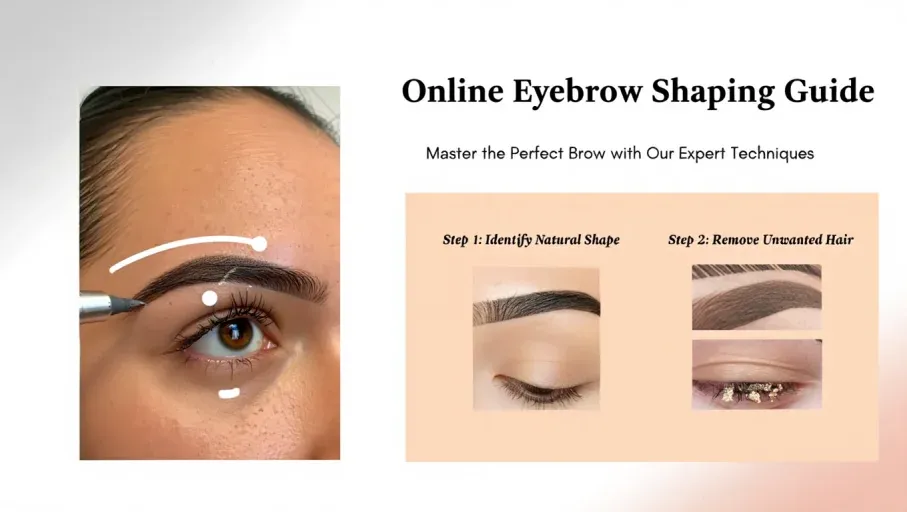 Online Eyebrow Shaping Guide + Video