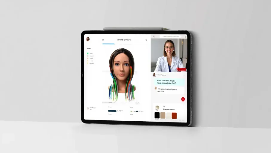 Virtual Haircare Consultation